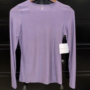 Beyond Yoga Women's Small Purple Long Sleeve Top NWT Made In USA